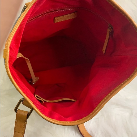 Dooney & Bourke Colorful Patchwork Tote and Pouch Set (EUC) - Picture 9 of 16